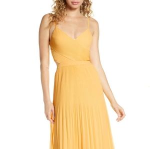 Ali + Jay For the Gram Chiffon Midi Dress